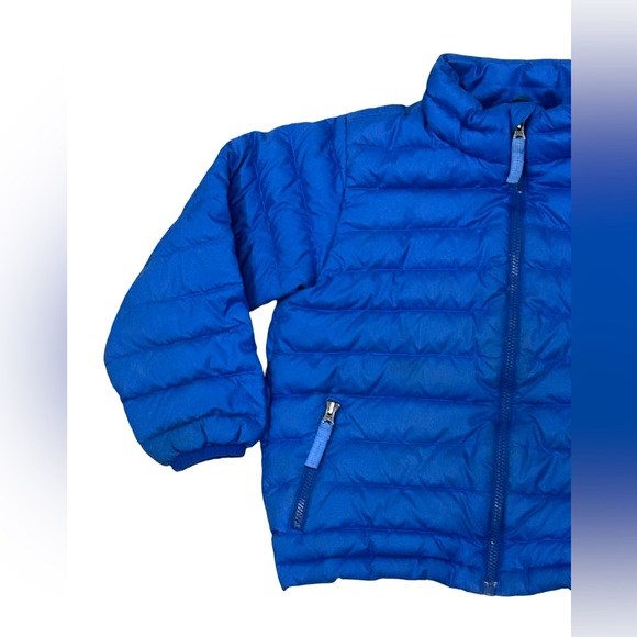 Patagonia Toddler Down Sweater Jacket 4T Blue Puffer Coat Kids Winter - Picture 3 of 12